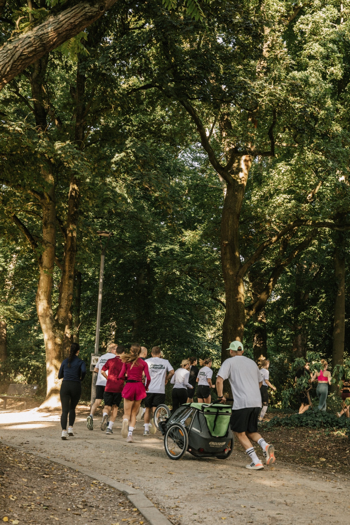 Solemates Läufer:innen im Bunten Garten Mönchengladbach